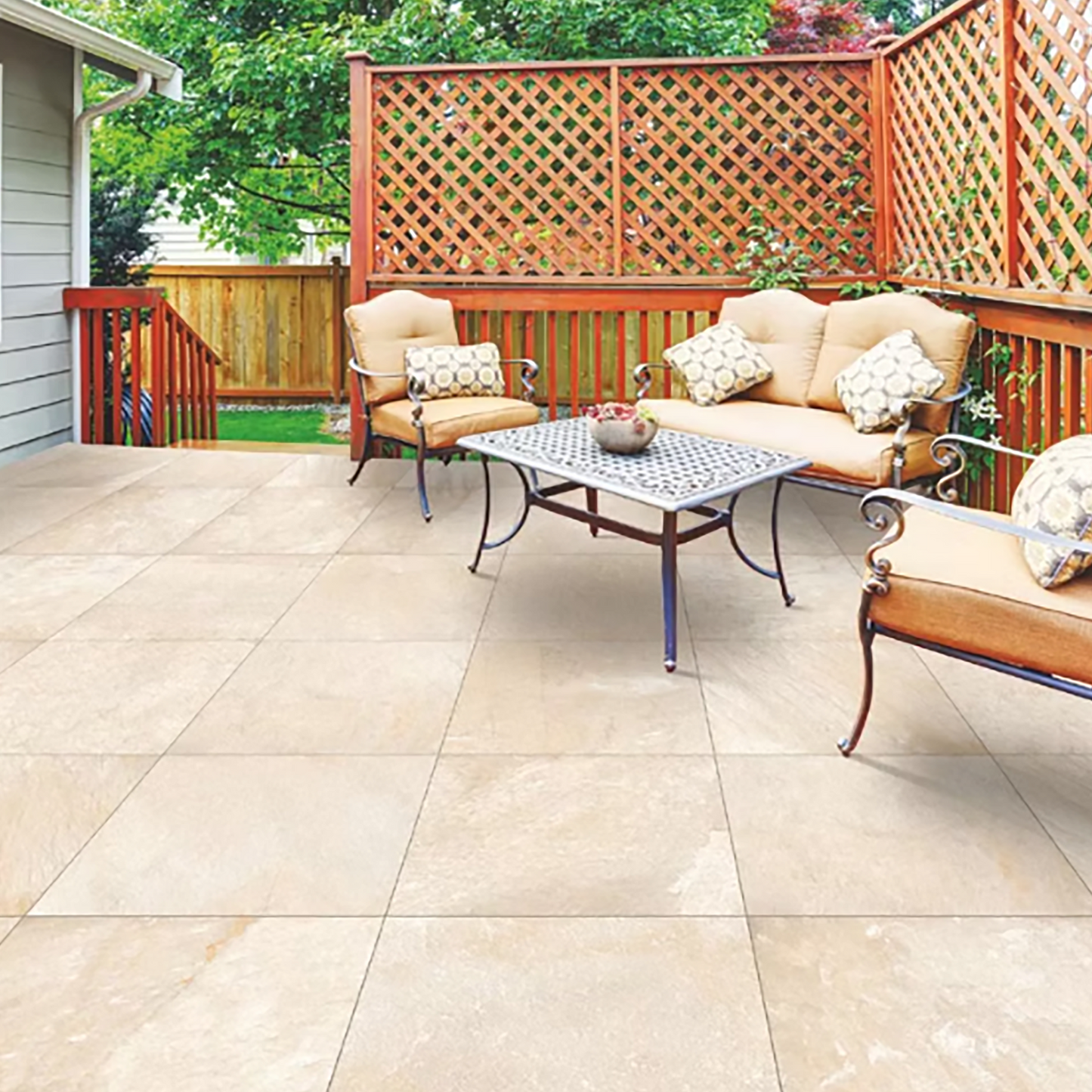 Abbey Matt Anti-Slip Porcelain Tiles - 600 x 600 x 20mm