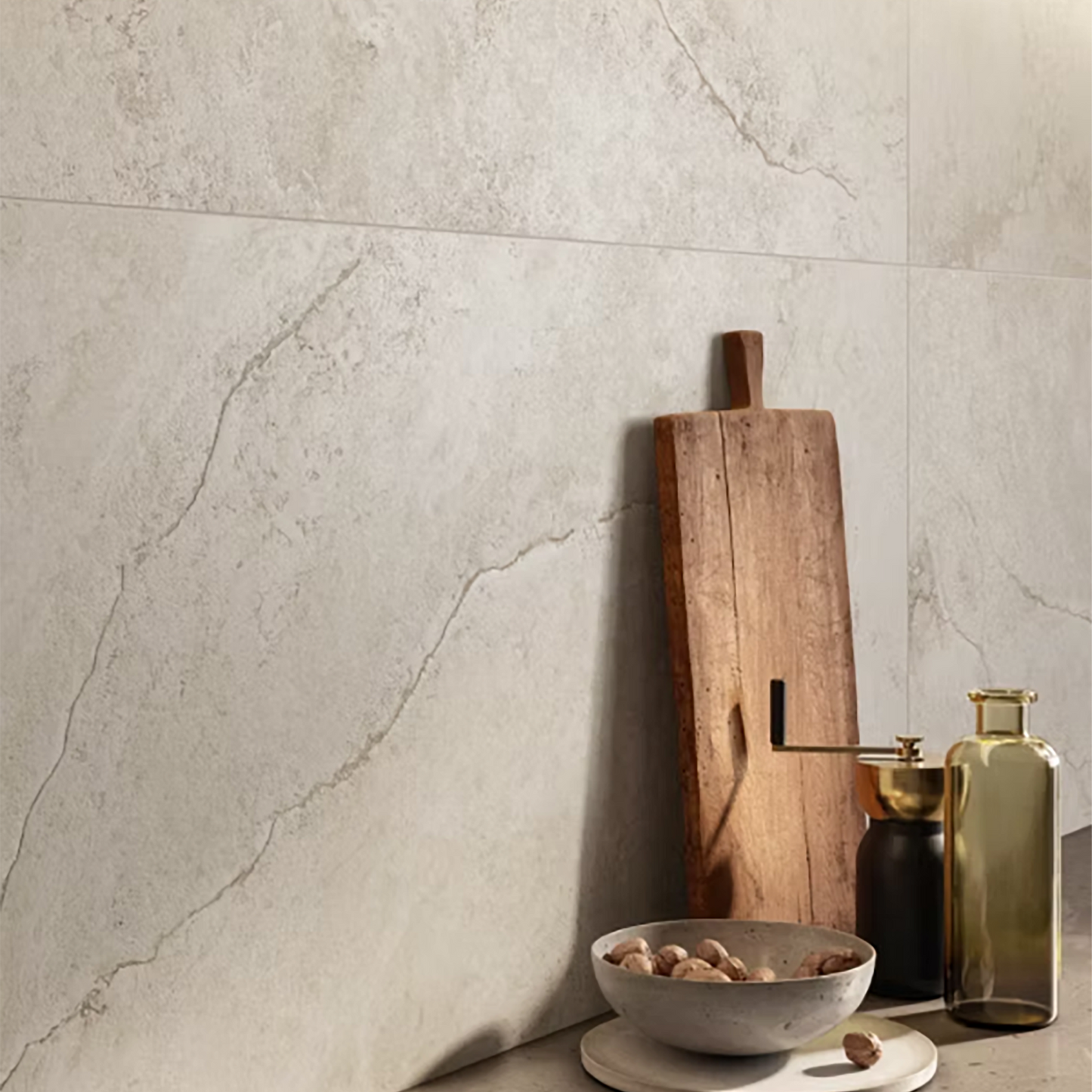 Aeterna Grey Matt Porcelain Tiles - 600 x 600 x 8.5mm