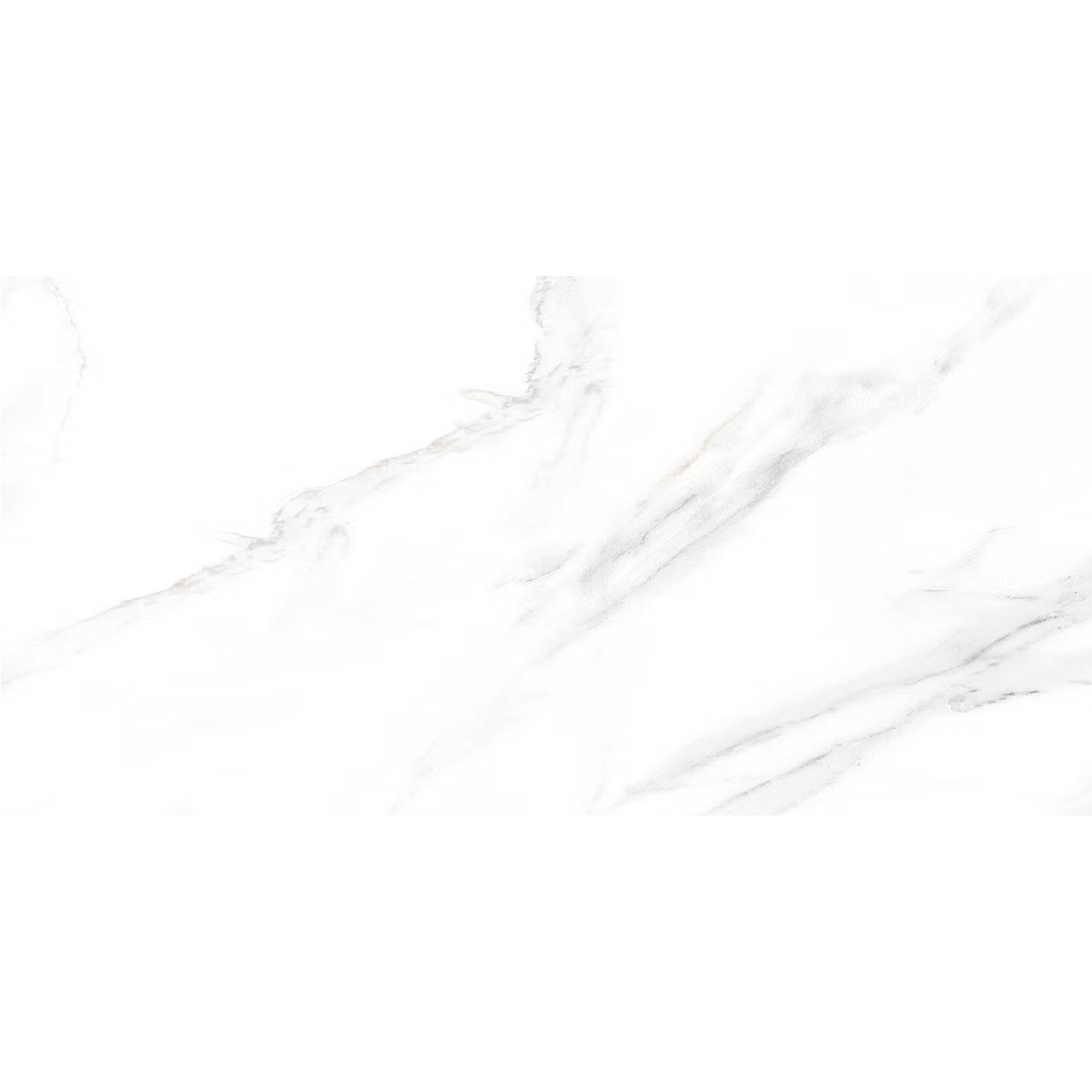 Arbor White Polished Porcelain Tiles - 600x300x9mm