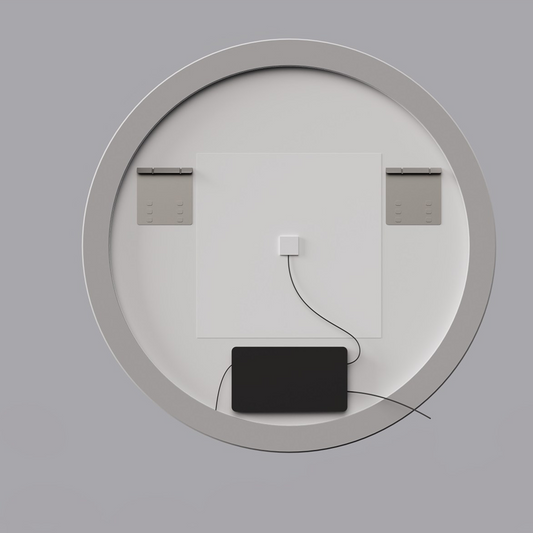 BADESI 900 mm Round LED Illuminated Bathroom Mirror with Touch Sensor