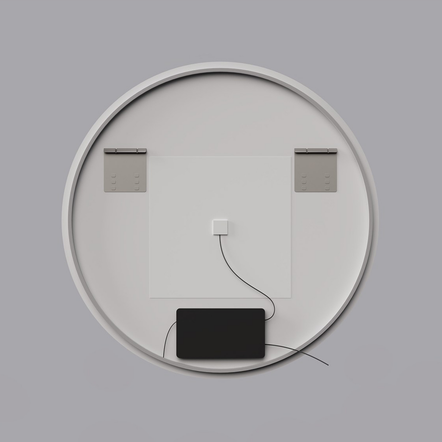 BADESI 800 mm Round Backlit LED Bathroom Mirror with Touch Sensor