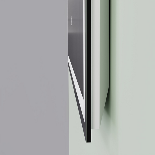 BADESI 900 x 700 mm Rectangular LED Illuminated Bathroom Mirror with Touch Sensor