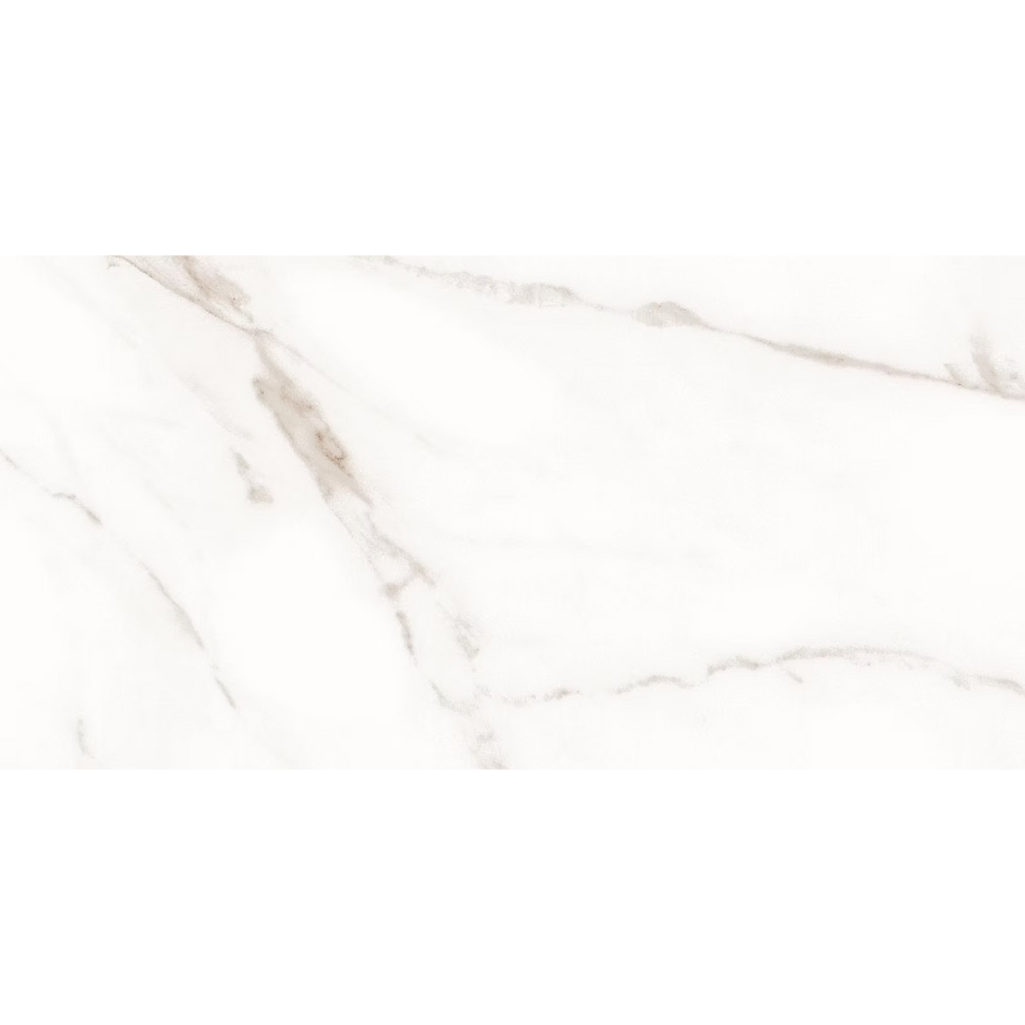 Wizer White Polished Porcelain Tiles - 600 x 300 x 9mm