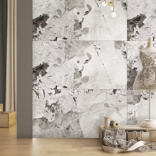 Aspen Natural Polished Porcelain Tiles - 1600 x 800 x 9mm