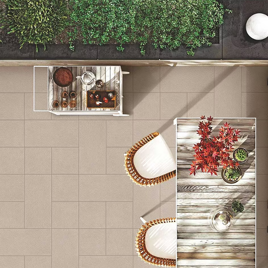 Barberino Crema Matt Porcelain Tiles - 600 x 600 x 20mm