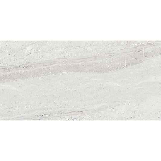 Castle Grey Polished Porcelain Tiles - 600 x 300 x 9mm