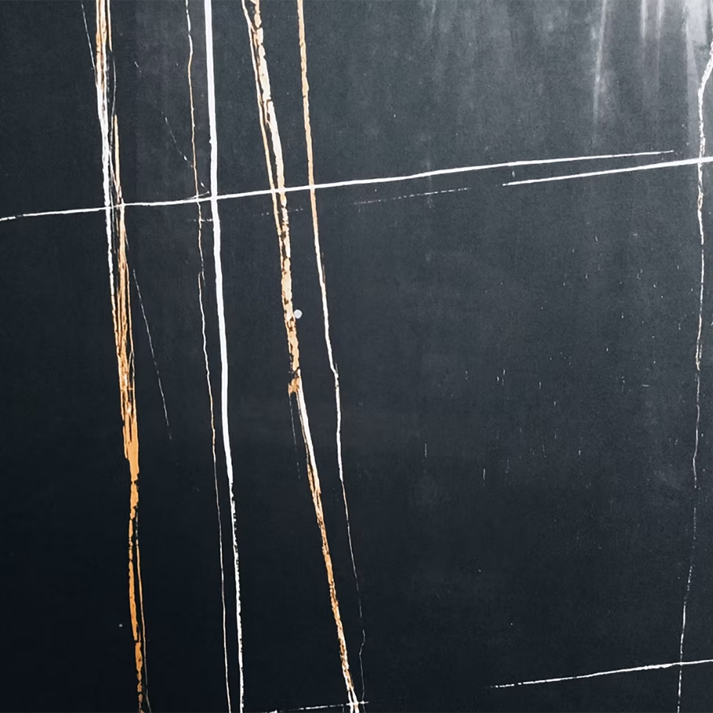 Murals Black Polished Porcelain Tiles - 1200 x 600 x 9mm