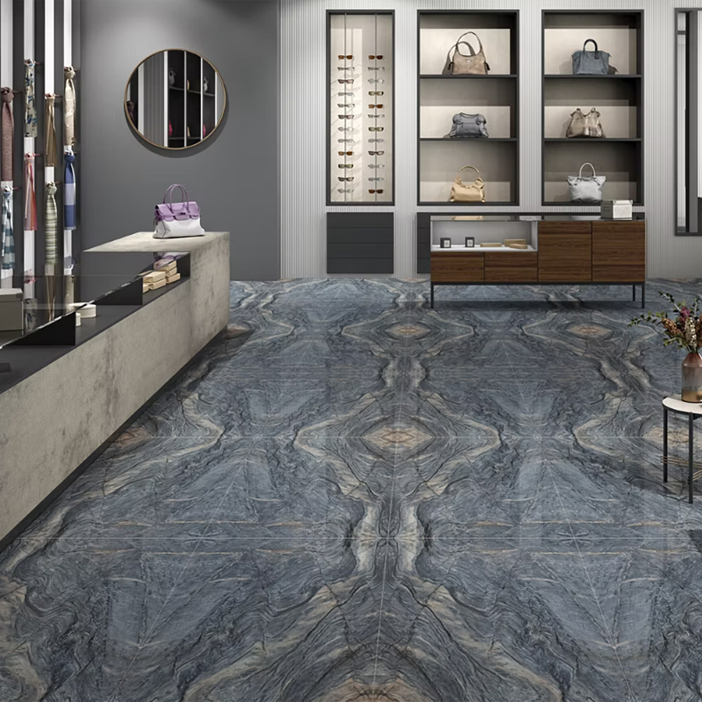 Prozzo 2027 BM Gloss Porcelain Tiles - 1200 x 600 x 9mm