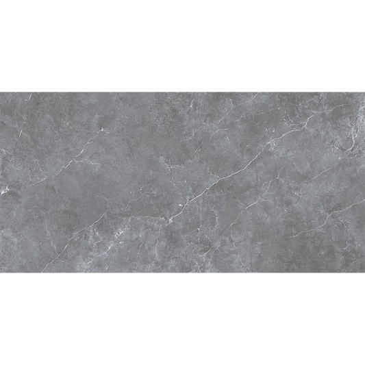 Smoke Grey Polished Porcelain Tiles - 1600 x 800 x 9mm