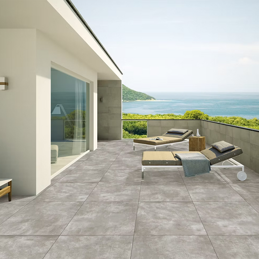 Stableton Gris Matt Porcelain Tiles - 800 x 800 x 9mm