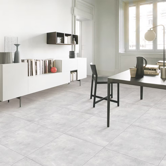 Stableton Still Grey Matt Porcelain Tiles - 800 x 800 x 9mm