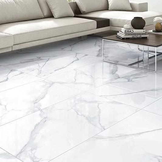 Statuario Diamond Gold Polished Porcelain Tiles - 3200 x 1200 x 15mm